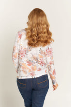 Load image into Gallery viewer, Goondiwindi Cotton Printed Linen Tee in Autumn Floral
