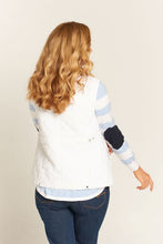 Load image into Gallery viewer, Goondiwindi Cotton Quilted Vest in Winter White
