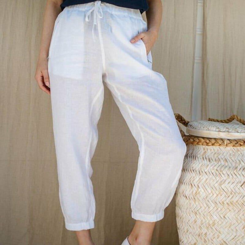 Goondiwindi Cotton 100% Linen Jogger