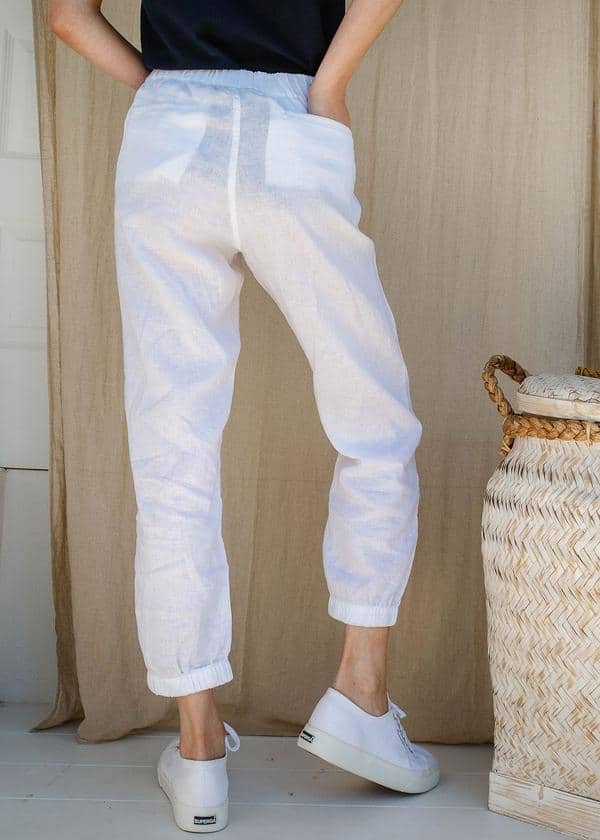 Goondiwindi Cotton 100% Linen Jogger