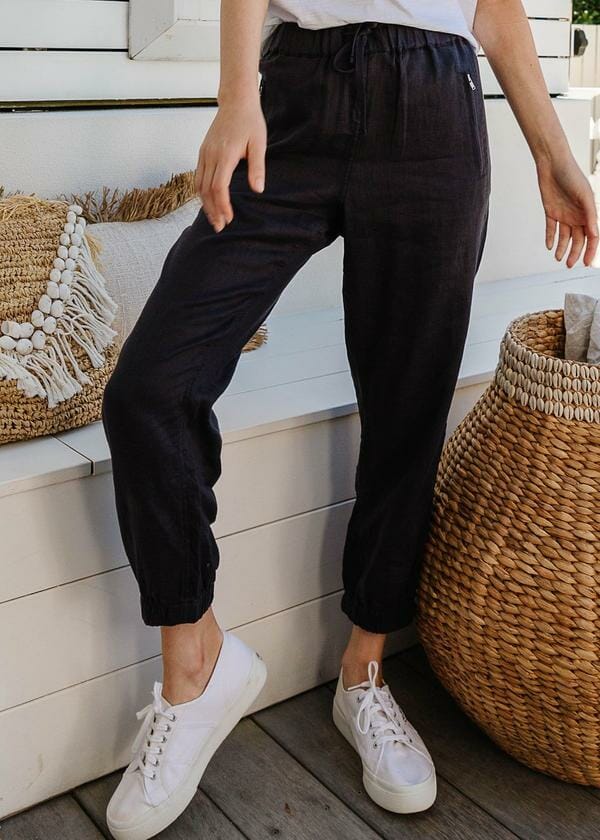 Goondiwindi Cotton 100% Linen Jogger