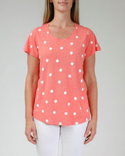 Load image into Gallery viewer, Jump Spot Linen Tee
