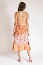 Load image into Gallery viewer, Kachel Gina Spliced Print Sun Dress
