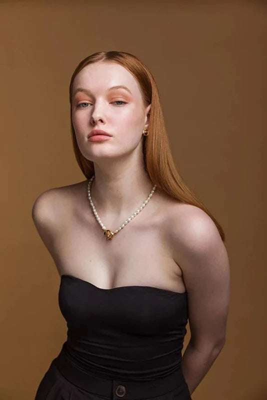 Liberte Beatrix Pearl Necklace
