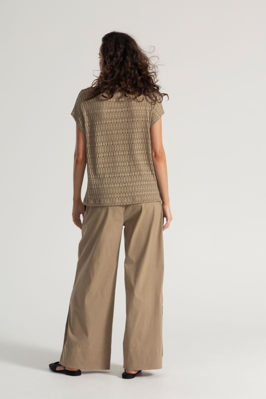 Mela Purdie Cap Shell in Crochet Lace