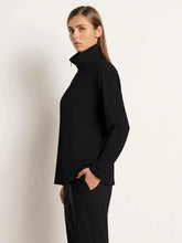 Load image into Gallery viewer, Mela Purdie Half Zip Sweater in Matte Jersey

