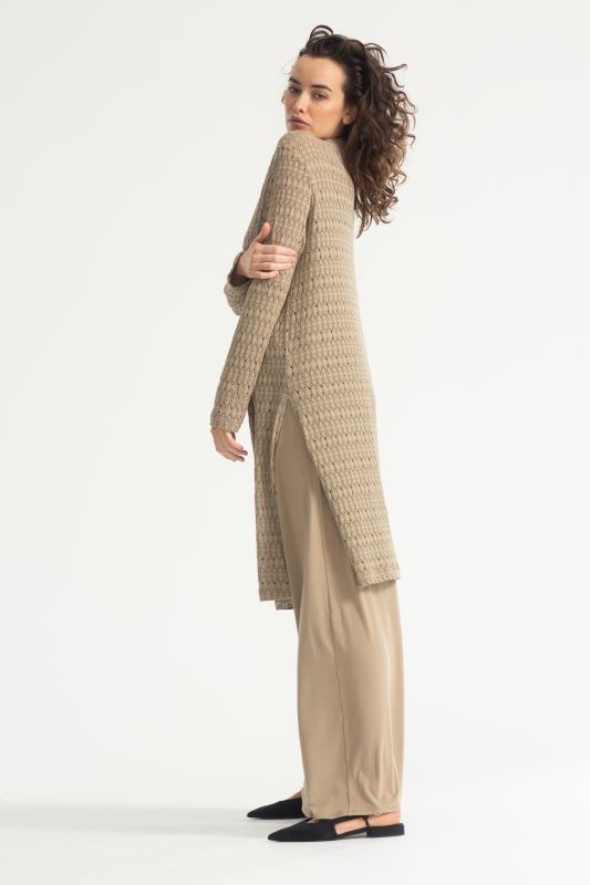 Mela Purdie Midi Coat in Crochet Lace