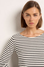 Load image into Gallery viewer, Mela Purdie Relaxed Boat Neck Boater Stripe
