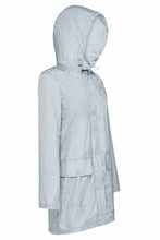 Load image into Gallery viewer, Paqme Raincoat in Denim Print
