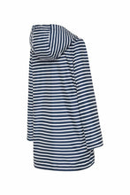 Load image into Gallery viewer, Paqme Raincoat in Navy Stripe
