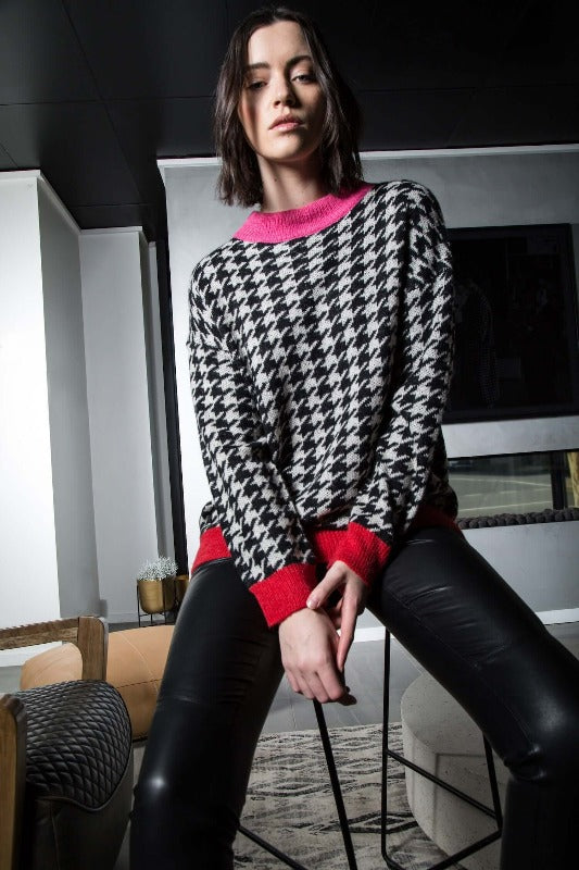 Ping Pong Harlequin Pullover