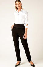 Load image into Gallery viewer, Sacha Drake Tapered Pant Regular in Black
