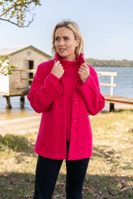 See Saw Boiled Wool Funnel Neck Labels By The Bay See Saw Boiled Wool Funnel Neck Labels By The Bay