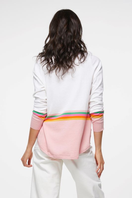 Zaket and Plover Linear Stripe Jumper