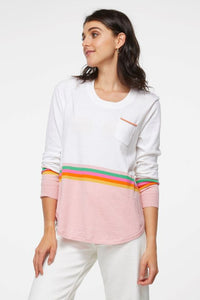 Zaket and Plover Linear Stripe Jumper